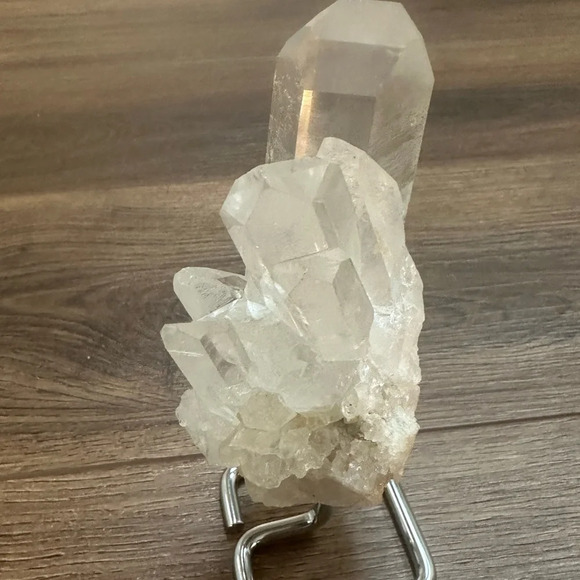Magical Quartz Crystal On A Stand - Picture 8 of 10